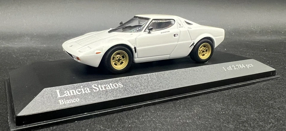 Minichamps 1/43 Lancia Stratos 1974 White 430125025 - Image 1 of 4