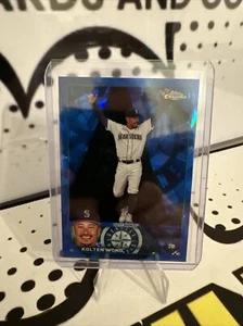 2023 topps chrome sapphire edition image variation kolten wong Sp Mariners - Picture 1 of 2