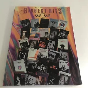 Biggest Hits of 92 - 93 Paperback Music Book Piano Vocal Guitar Warner Bros - Bild 1 von 6
