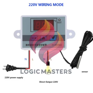 NUEVO AC 110V-220V Digital LED Controlador de Temperatura Microcomputadora Termostato - Imagen 1 de 5