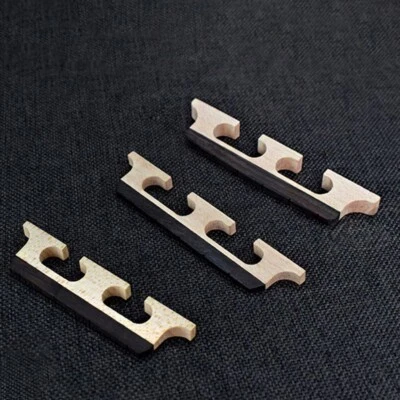 Strong and Lightweight Banjo Bridge Maple Wood Ebony Precise Articulation - Image 1 of 4