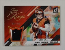 2019 Donruss Jersey Kings Relic Studio Series #JK-8 Andy Dalton /100