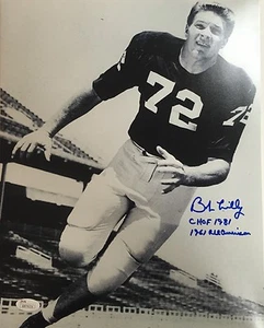 BOB LILLY Signed Autograph 11x14 Photo Picture TCU Horned Frogs JSA Witnessed - Picture 1 of 3