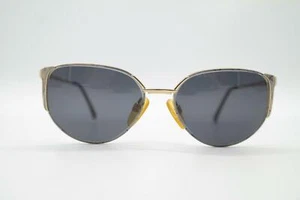 Occhiali da sole vintage Luxottica 2138 oro madreperla ovale sunglasses occhiale NOS - Foto 1 di 6