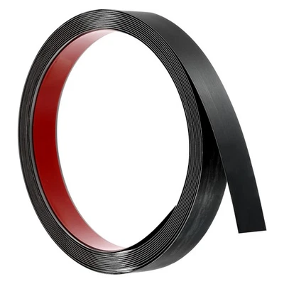 Stainless Steel Brushed Wall Trim Molding 16.4Ft x 0.79" Black - Image 1 of 4