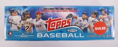 Juego completo de béisbol Topps 2014 caja sellada de fábrica Foto 1 de 3