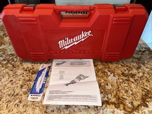 Milwaukee 6537-22 15.0 Amp Super Sawzall Recip Saw w/ Case (Used/Excellent) - Picture 1 of 11