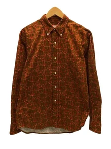Sugar Cane Long Sleeve Corduroy Shirt M Multicolor AllOver Pattern Used - Picture 1 of 5
