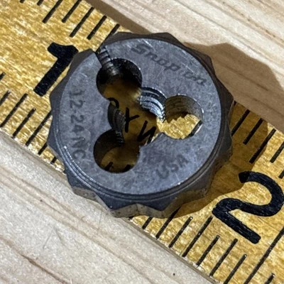 Snap On 12-24 12mm NC Die Double Hex From Set TD2425 USA READ! - Image 1 of 4