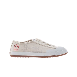Vivienne Westwood Animal Gym Low Top Sneakers Natural - Picture 1 of 1