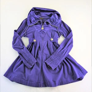 ROCAWEAR Y2K Whimsigoth Moody DarkAcademia Fit and Flare Trench Dress SZ XL - Picture 1 of 11