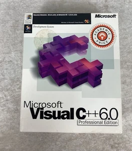 Microsoft Visual C++ 6.0 Professional Edition Win 95, Win NT 4.0 - Picture 1 of 6