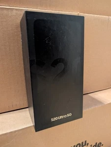 Samsung Galaxy S20 Ultra 5G caja vacía al por menor con auriculares en el interior - Imagen 1 de 6