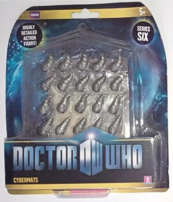 Doctor Who Cybermats Action Figure Series Six 2009 Bbc Character DW 20 Pezzi - Immagine 1 di 2