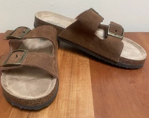Nuevas sandalias Woodstock vintage marca deslizables para hombre talla 7M usadas una vez - Imagen 1 de 6