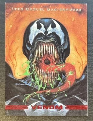 1993 MARVEL MASTERPIECES VENOM PROMO CARD UNNUMBERED CONVENTION SKYBOX RARE🔥 - Image 1 of 2