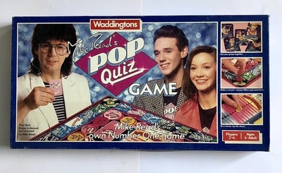 Vintage 'Mike Read's Pop Quiz' 1985 Waddingtons Board Game. VGC - Image 1 of 4
