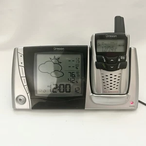 Oregon Scientific WRB308 NOAA Portable Weather Radio W/ Cradle & AC Power Supply - Picture 1 of 18