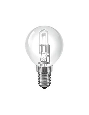 Luxram 28W=37W SES/E14 370lm Round Clear 45mm, Dimmable, Warm White - Image 1 of 2
