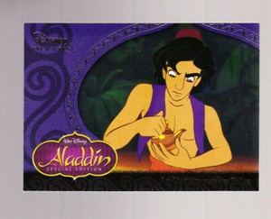 2003 UPPER DECK DISNEY TREASURES ALADDIN INSERT CARD AL-04