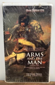 Arms And The Man George Bernard Shaw Festival CBC Radio Drama Audio Cassette New - Picture 1 of 8