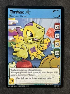Neopets TCG 99/140 Turmac Battle for Meridell Petpet Uncommon NM - Picture 1 of 2