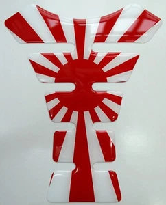 Klassische japanische Flagge aufgehende Sonne 3D Harz Resin Tank Pad Japan - Bild 1 von 1
