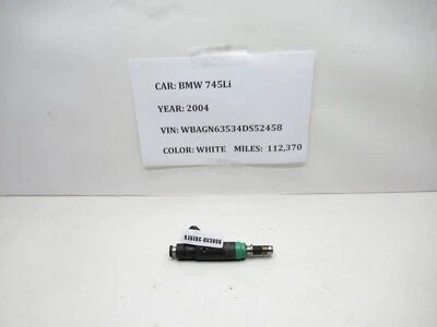 2003-2005 BMW 745Li Fuel Injector 7525721 OEM - Image 1 of 4