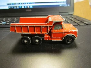LESNEY MATCHBOX NO 48 Red Dumper Truck - Picture 1 of 8