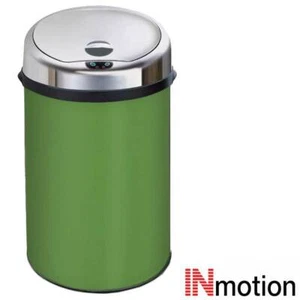 Inmotion 30L Fern Green Stainless Steel Auto Sensor Kitchen Waste Dust Bin - Picture 1 of 12