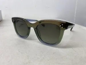 Krewe JENA Transparent Matcha Polarized Sunglasses - NEW