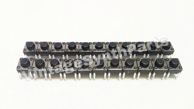 AKAI VX600 Vollständiges Set Von 22 Drucktastenschaltern Bedienfeldtasten VX600 - Bild 1 von 1