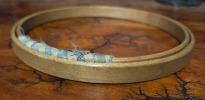 Vintage Wood DUCHESS 5" Round Felt Cushion Embroidery Hoop Made USA AS IS - Image 1 of 4