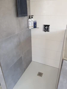 Duschablage DURAL TI SHELF Befliesbare Ablage Edelstahl Dreieck Dusche - Bild 1 von 4