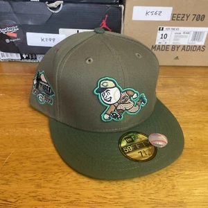 New Era 59fifty 7 3/8 Cincinnati Reds Green Anniversary *RAR* 💲8️⃣0️⃣ Deckel - Bild 1 von 5