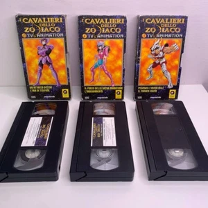 VHS Cassette Cavalieri dello Zodiaco TV Animation 1-4-15 - Imagen 1 de 2