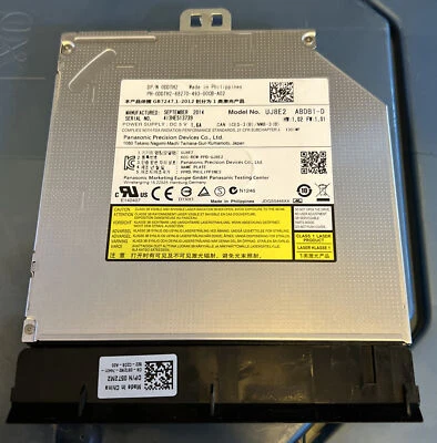 Dell Latitude 3540 15.6" Genuine Laptop DVD Burner Drive UJ8E2 ABDB1-D - Image 1 of 4