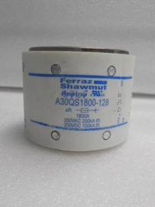 New Ferraz Shamwut A30QS1800-128 Semiconductor Fuse 1800A 300V - Picture 1 of 3