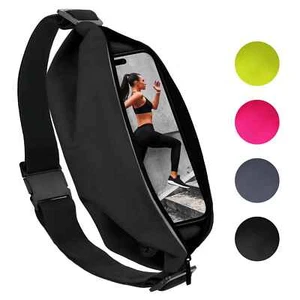 Running Belt For ASUS Zenfone 11 Ultra Sport Phone Case Jogging Strap Fanny Pack - Picture 1 of 15