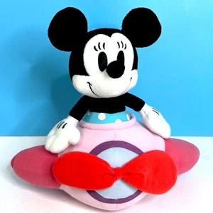 VERY RARE Vintage Retro Style Sega Minnie Mouse & Plane Plush Stuffed Animal Toy - Picture 1 of 4