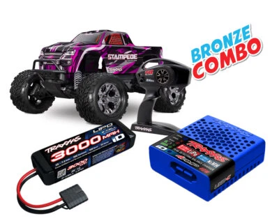 Traxxas Stampede HD BL-2S pink Bronze Combo TRX36354-4-PINK-BRONZE-COMBO  - Bild 1 von 4