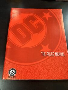 New ListingVintage The Rules Manual only Dc Heroes Role Playing Game 2nd Edition Boxed set