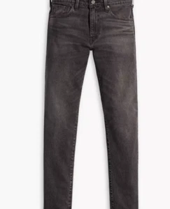 MEN'S Levi Premium 512 Slim Taper Fit Selvedge, Black 33X30 - Picture 1 of 7