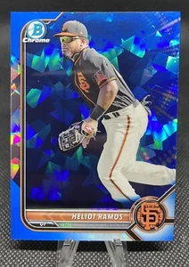 2022 Bowman Chrome Sapphire Heliot Ramos Prospect #BCP-35 San Francisco Giants - Picture 1 of 2