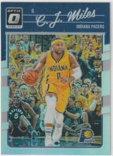 2016-17 Panini Donruss Optic Silver Holo Prizm #95 CJ Miles Pacers 1