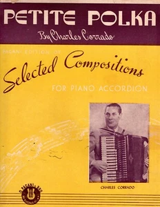 "PETITE Polka" For Piano Accordion by Charles Corrado - 3 Pages - Circa 1949 - Picture 1 of 2