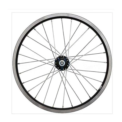 Brompton Electric 16 x 1 3/8 inch 2 speed rear wheel - Black - Image 1 of 3