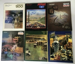 Lot of 6 Indianapolis 500 Official Program 1983 1985 1987 1988 1991 1996 - Picture 1 of 12