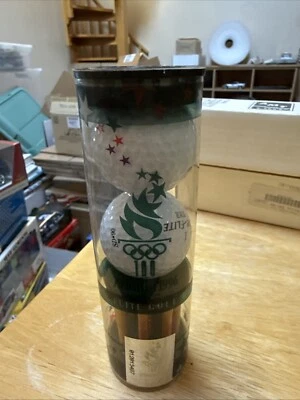 Набор мячей для гольфа 1996 Atlanta Summer Olympics новый в коробке Atlanta Top Flite Tour - Изображение 1 из 4