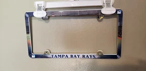 TAMPA BAY RAYS MLB BASEBALL PLASTIC LICENSE FRAME CAR TRUCK AUTO - Picture 1 of 4